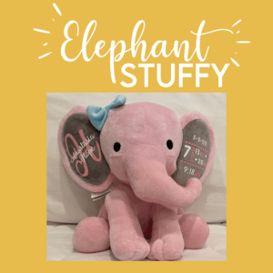 Elephant Stuffy Cricut Craft Coach Tutorial