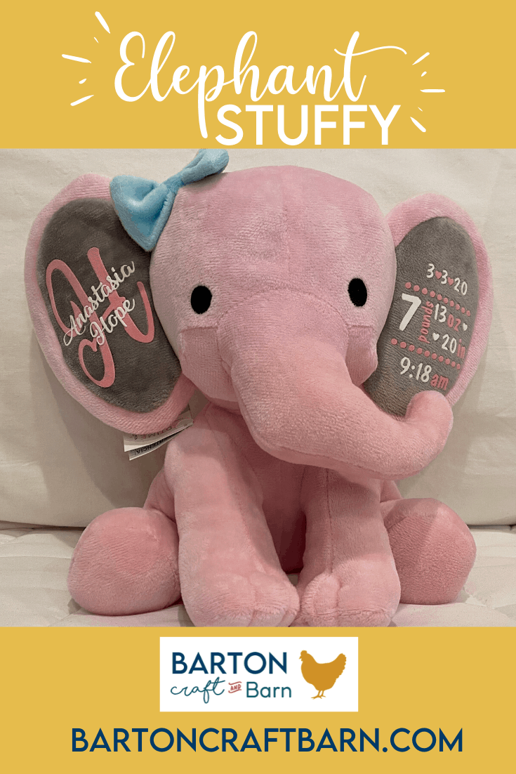 Elephant Stuffy Tutorial