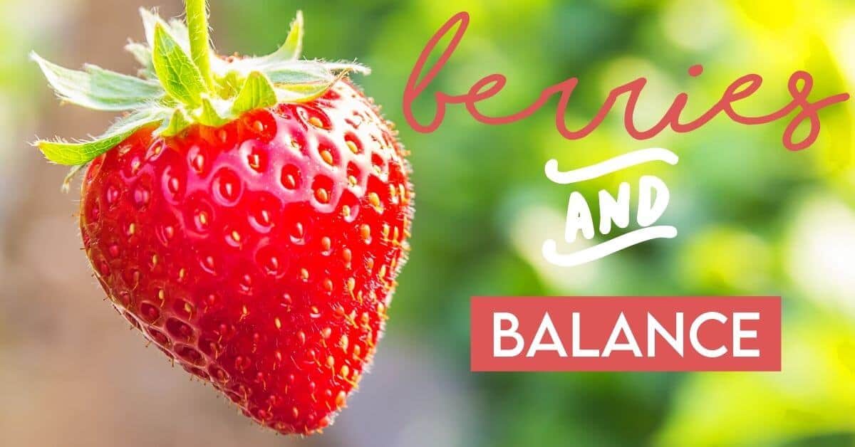 berries and balance image for blog post bartoncraftbarn.com