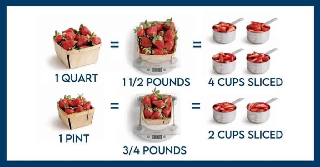 Strawberry Measuring Conversions
