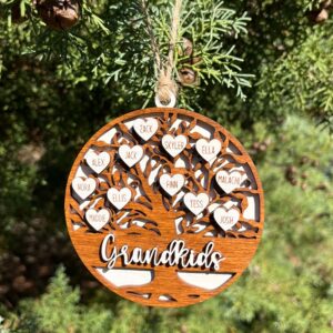 grandkids tree ornament