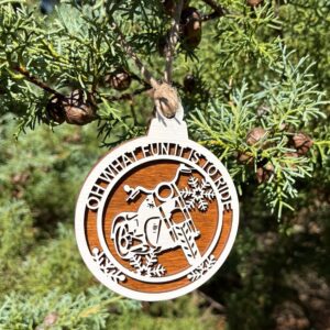 Motorcycle Christmas Ornament