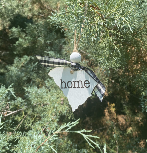 State "Home" Ornament