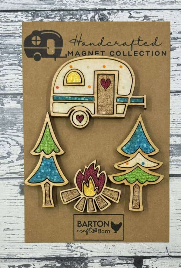 Camper magnet set