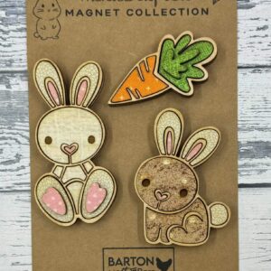 Bunny magnet set