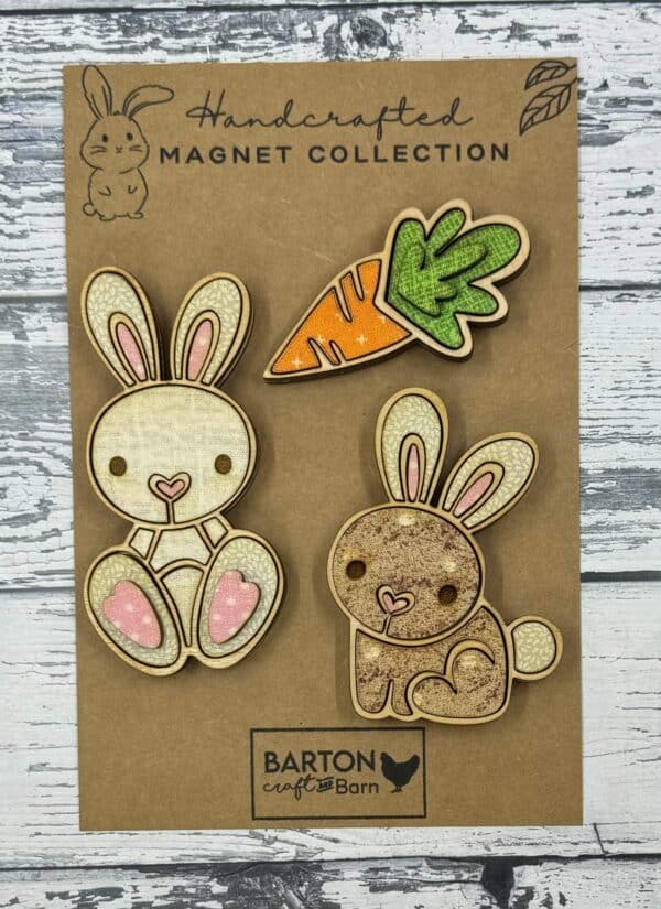 Bunny magnet set