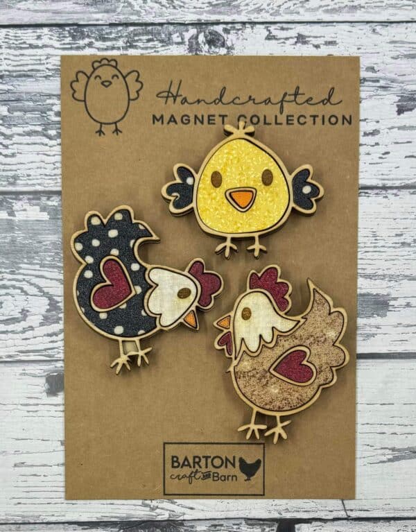 chicken magnet set